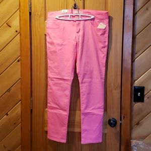 No Boundaries Pink Jeans NWT